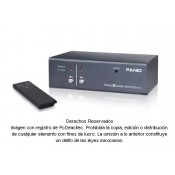 Switch de video VGA 2x1 + Audio con control remoto